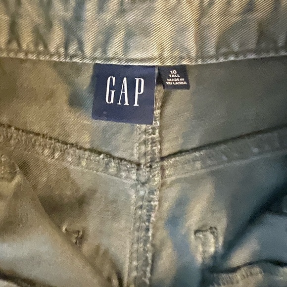 Mid rise twill barrel pants - Picture 2 of 4